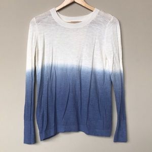 Ombré Open Back Knit Top